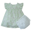 2 Pcs Dress & Diaper Cover Set