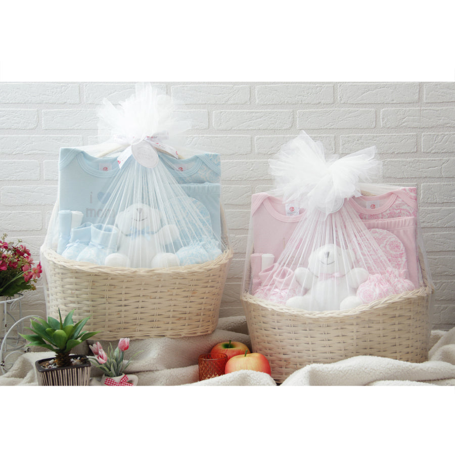 11 Pcs Baby Gift Basket