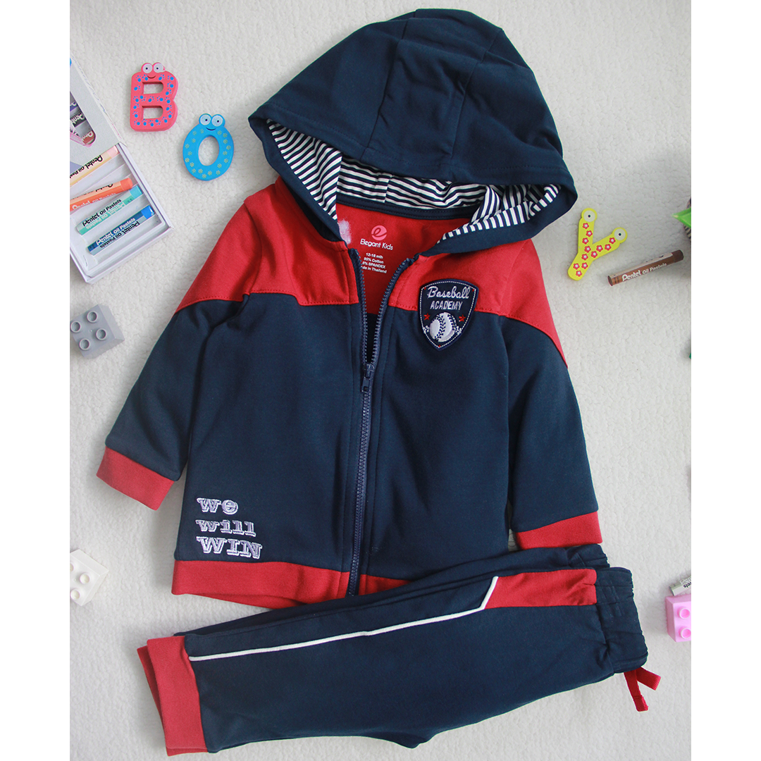 2 Pcs Long Sleeve T-Shirt & Short