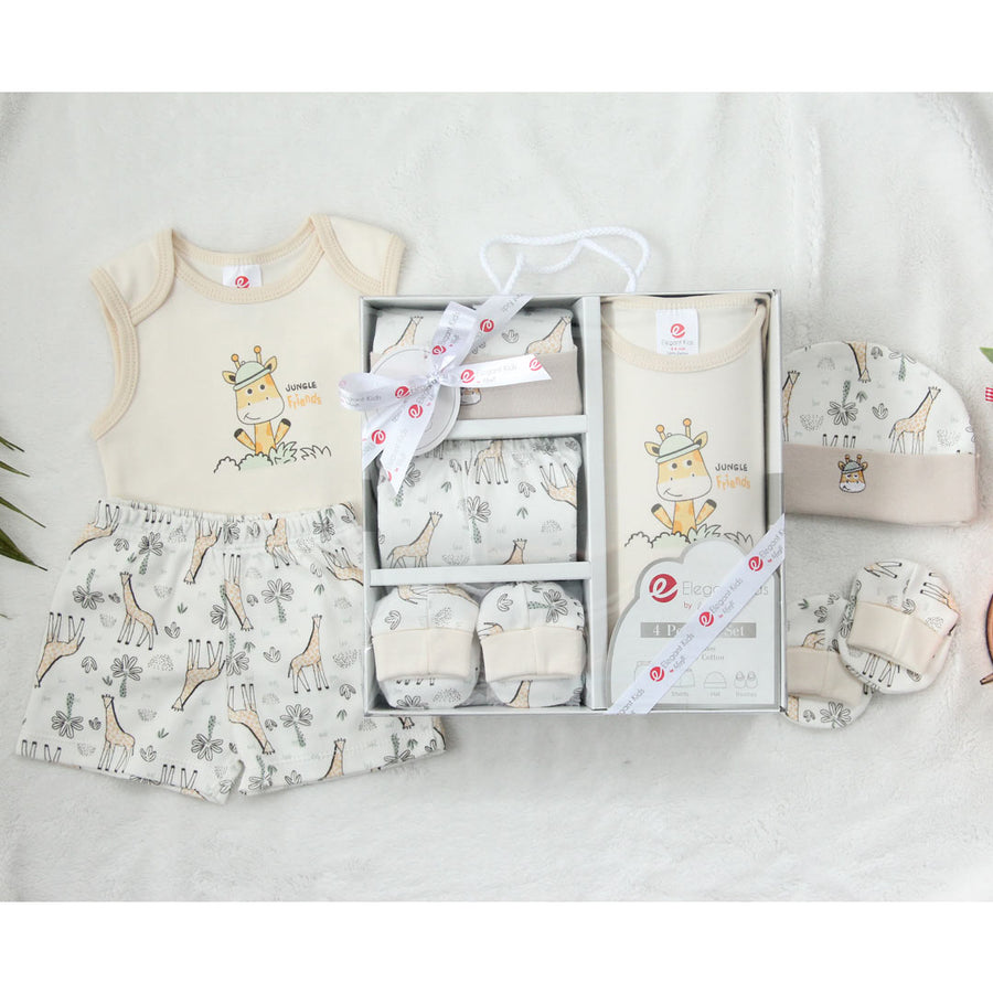 4 Pcs Baby Gift Set