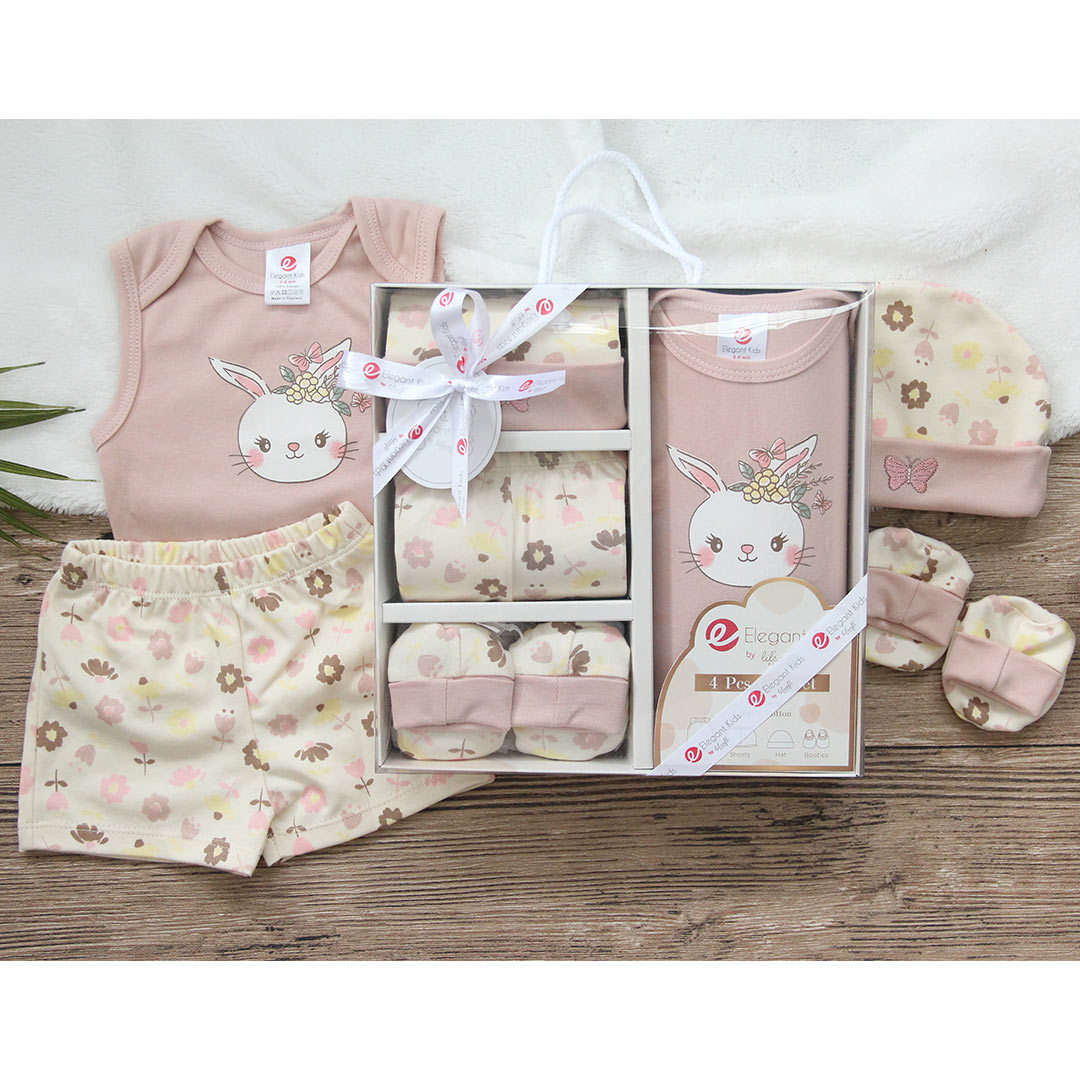 4 Pcs Baby Gift Set