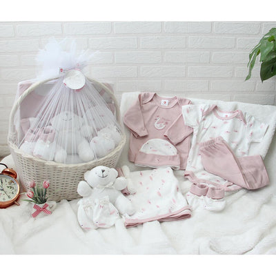 11 Pcs Baby Gift Basket