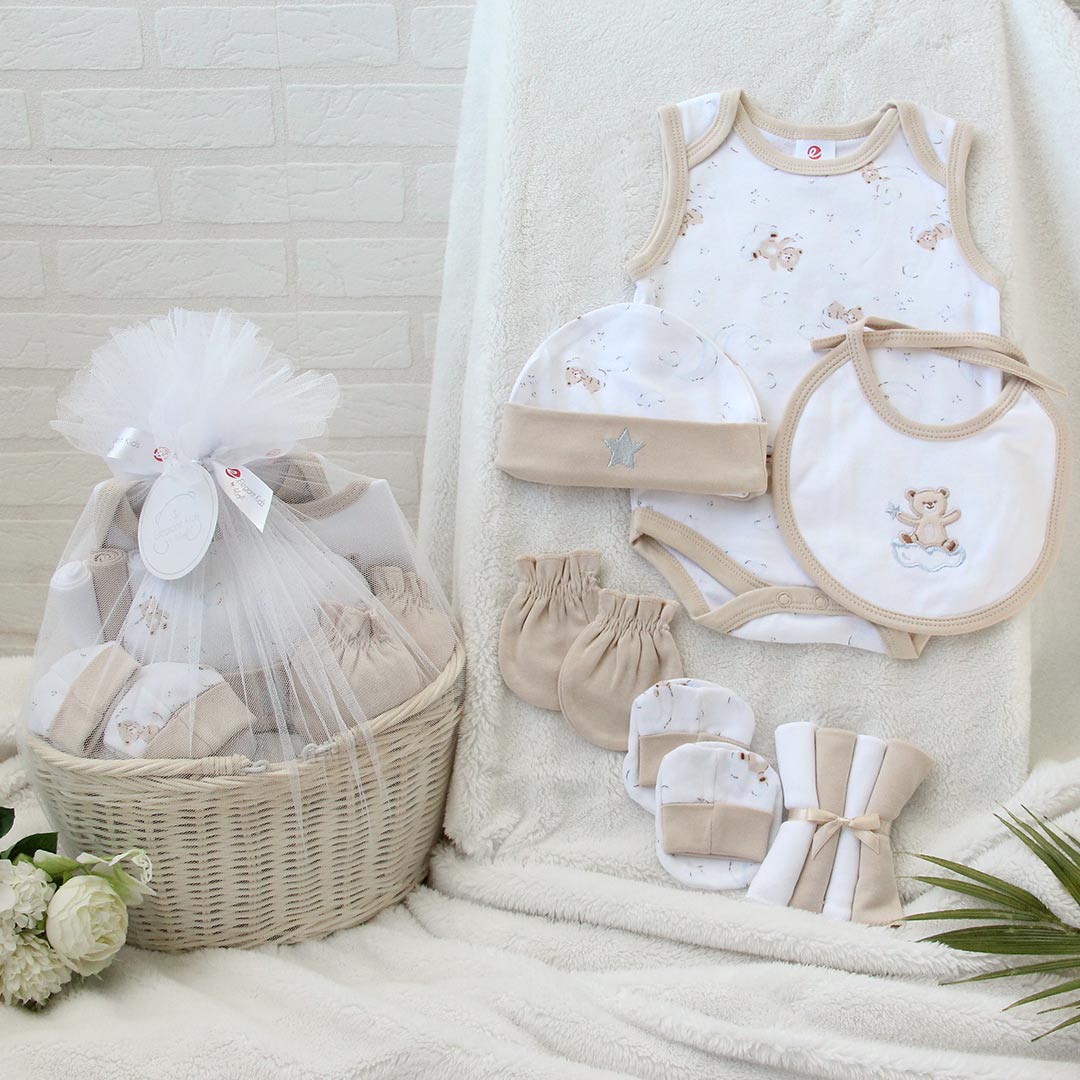 10 Pcs Baby Gift Basket