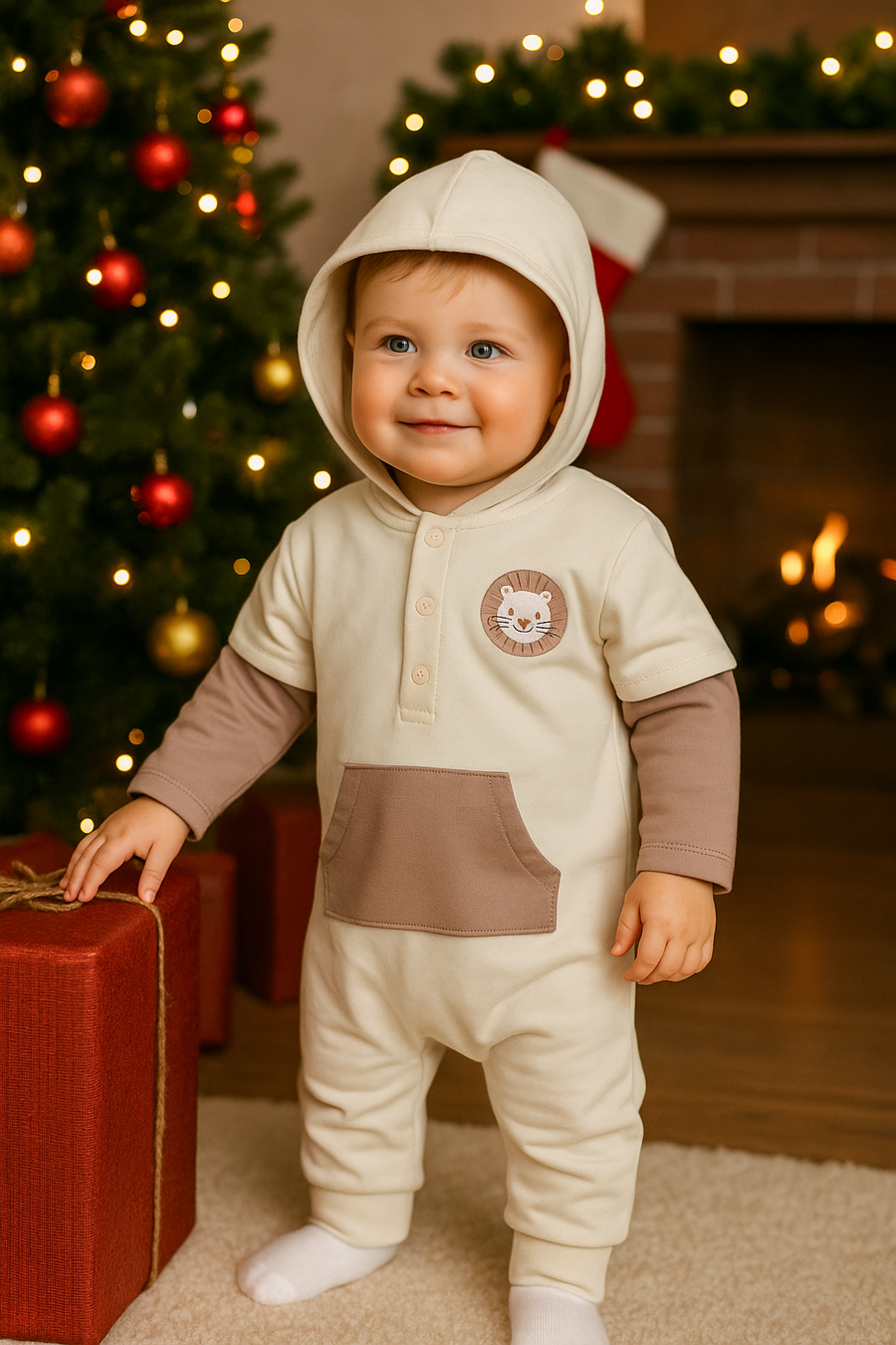 Hooded Sleepsuit