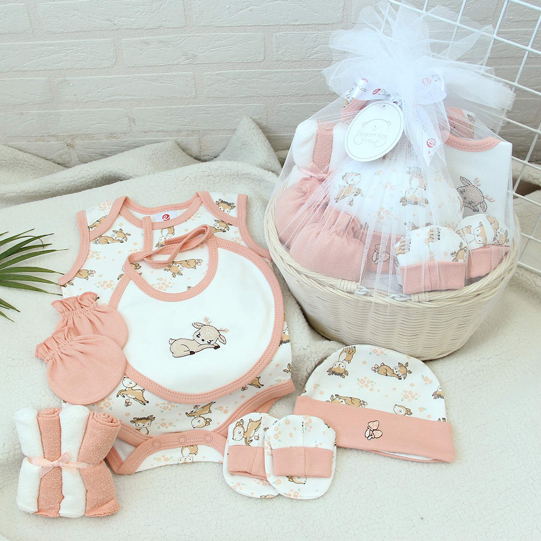 10 Pcs Baby Gift Basket