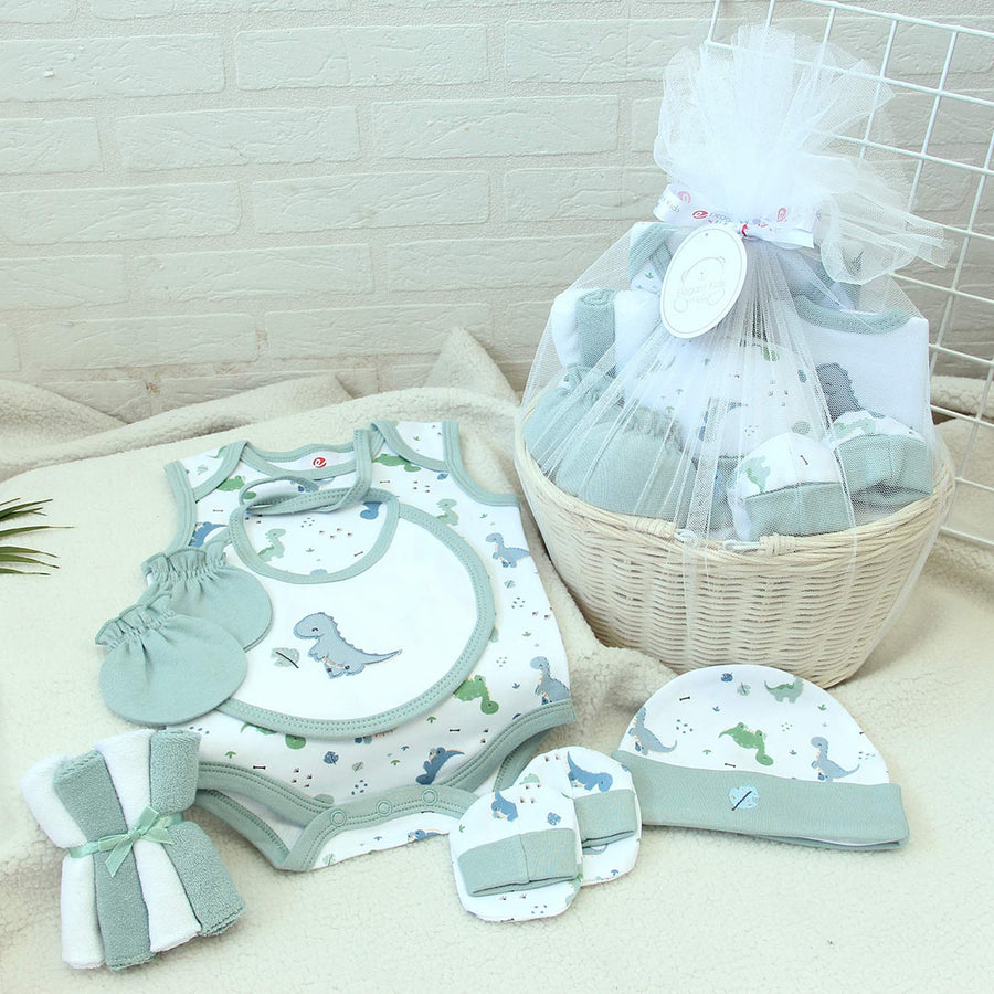 10 Pcs Baby Gift Basket